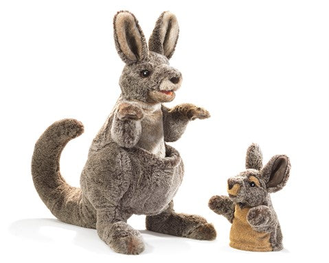 Kangaroo and Joey Puppet