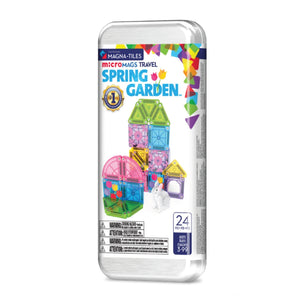 microMAGS Spring Garden 24-Piece Travel Set
