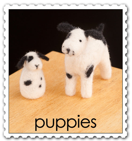 Needle Felting Kit - Puppies