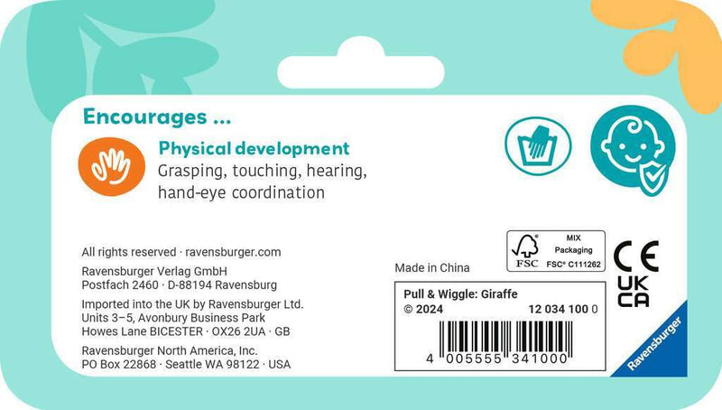 Pull & Wiggle Giraffe