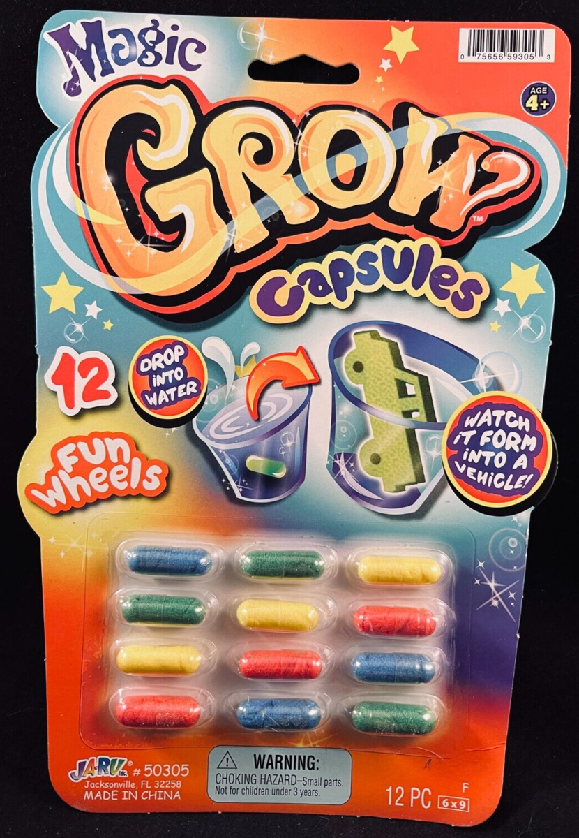 Magic Grow Vehicle Capsules
