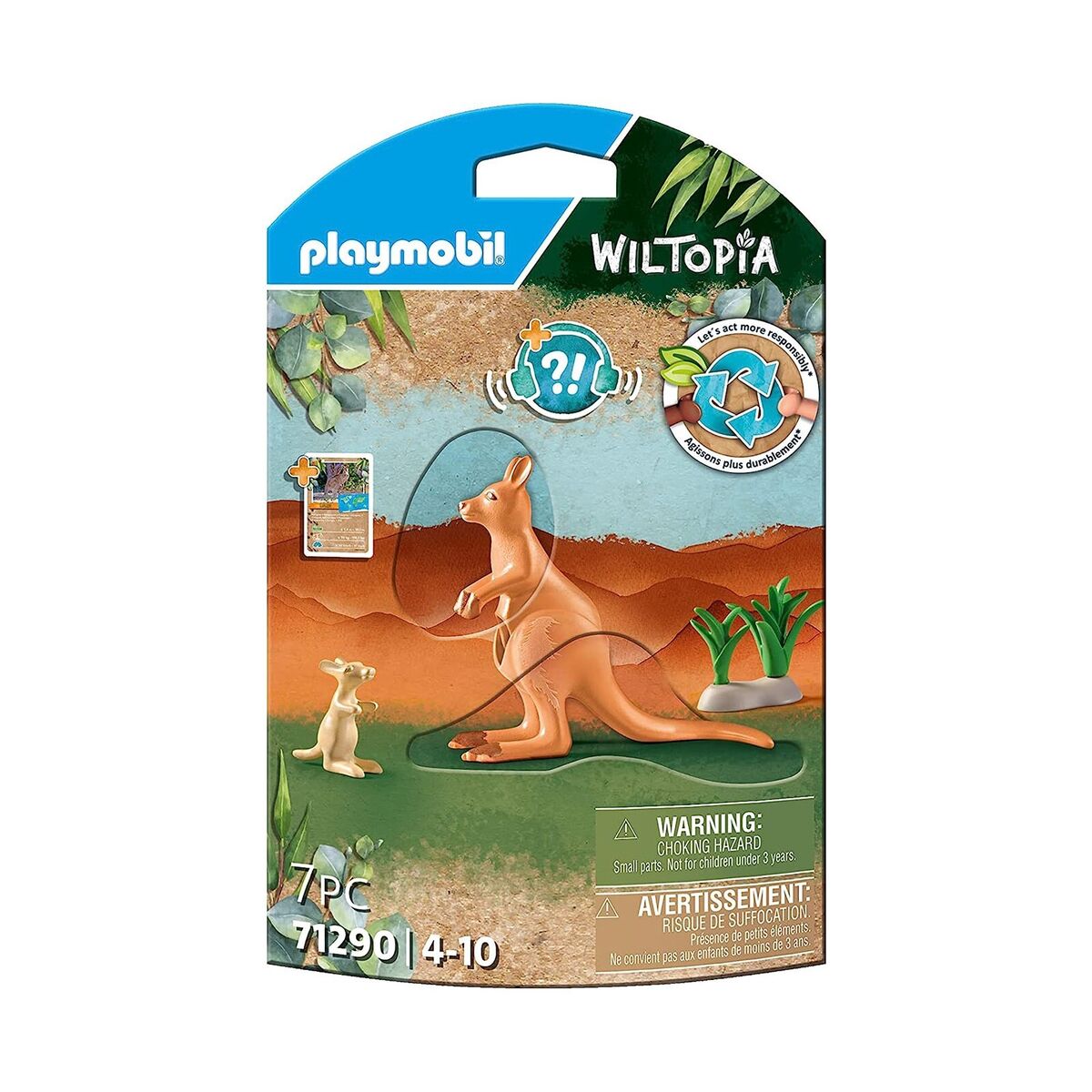 Wiltopia Kangaroo with Joey