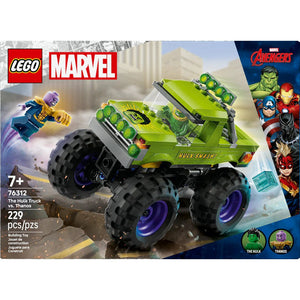 LEGO Marvel The Hulk Truck vs. Thanos