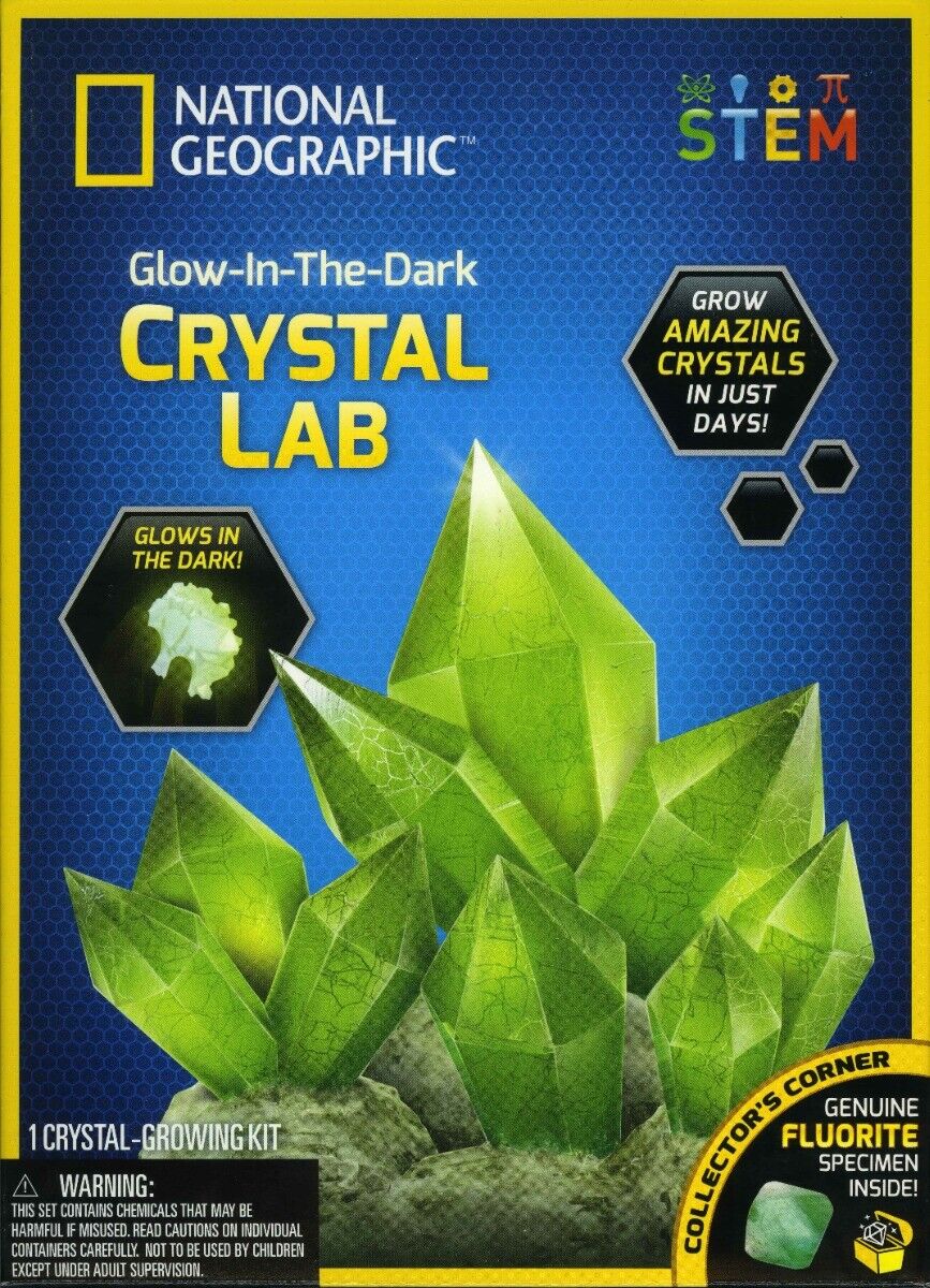 National Geographic Glow in the Dark Crystal Growing Lab