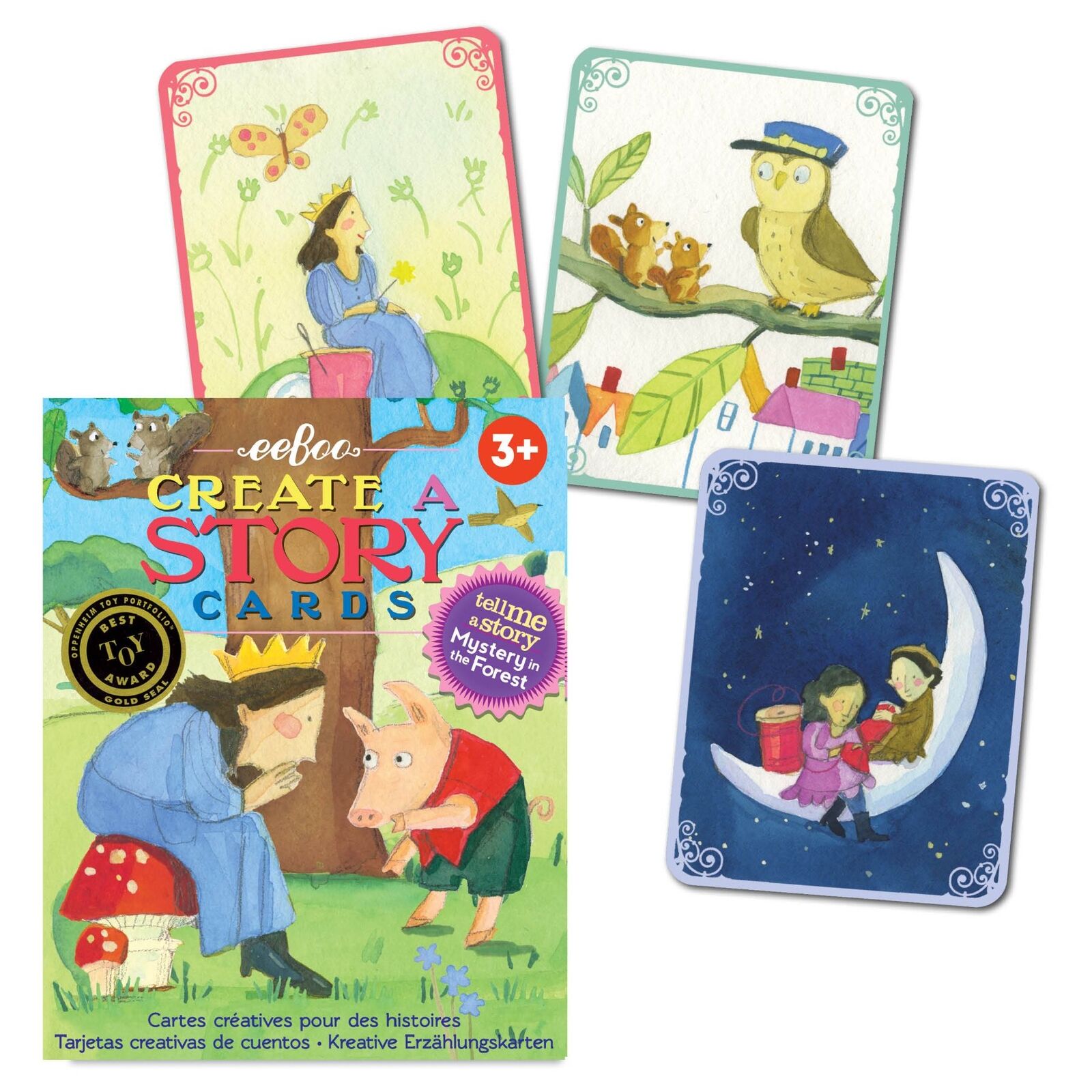 Create A Story Cards - Mystery in the Forest