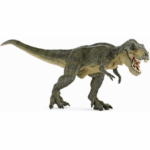 Green Running T-Rex