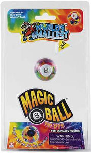 World's Smallest Magic 8 Ball