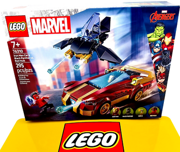 LEGO Iron Man Car & Black Panther