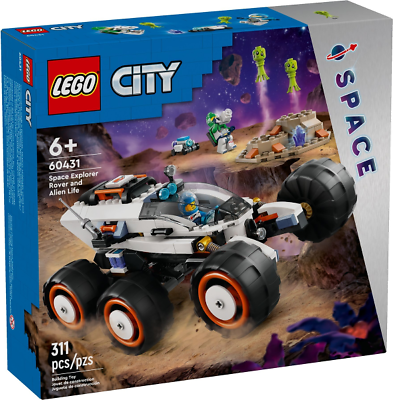 LEGO Space Explorer Rover and Alien Life