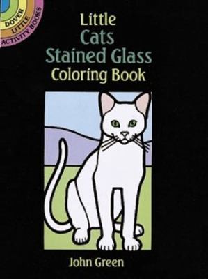 Cats Mini Stained Glass Coloring Book