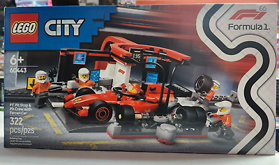 LEGO F1 Pit Stop & Pit Crew w/Ferrari