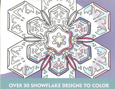 Creative Haven Snowflakes Designs Coloring Book