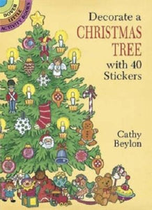 Decorate a Christmas Tree w/40 Stickers