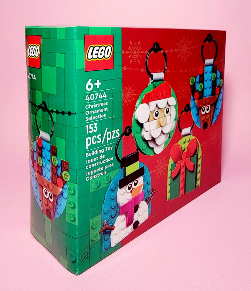 LEGO Christmas Ornament Selection