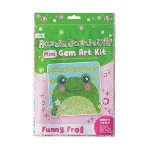 Mini Gem Art Kit - Funny Frog