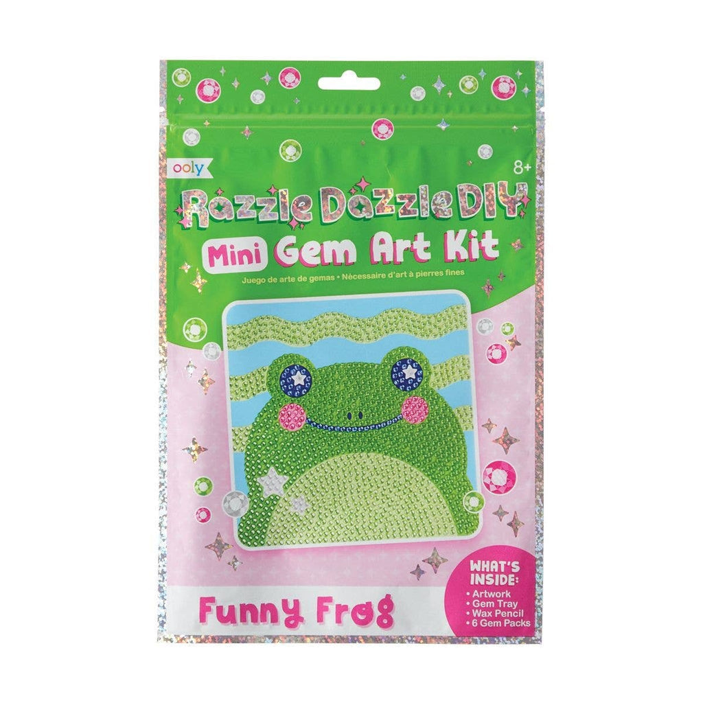 Mini Gem Art Kit - Funny Frog