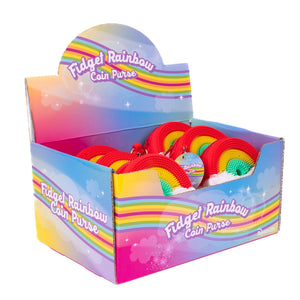 Fidget Rainbow Purse & Keychain