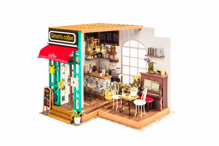 DIY Miniature House Kit - Simon's  Coffee
