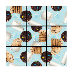 Squzzle Puzzle - Cookies & Milk