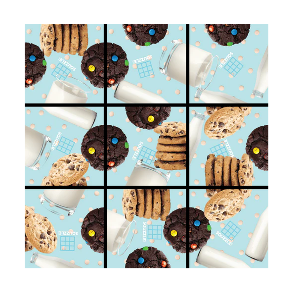 Squzzle Puzzle - Cookies & Milk