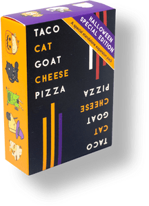 Halloween Taco Cat Goat Cheese Pizza