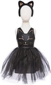 Black Cat Dress and Headpiece 5/6
