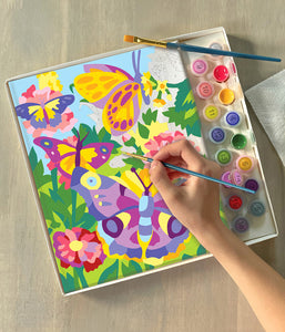 Paint by Numbers - Butterflies & Blooms
