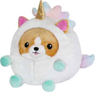 Corgi in Unicorn Squishable