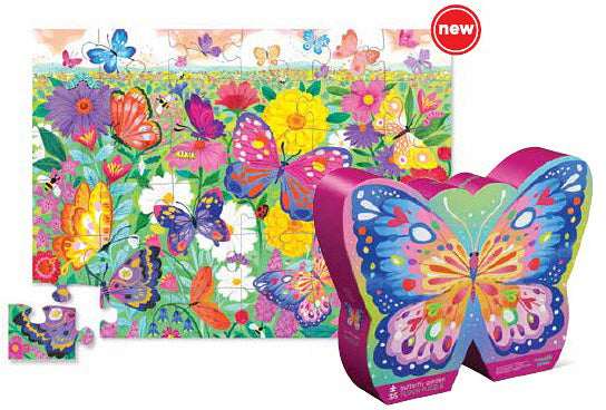36-Pc Puzzle/Butterfly Garden