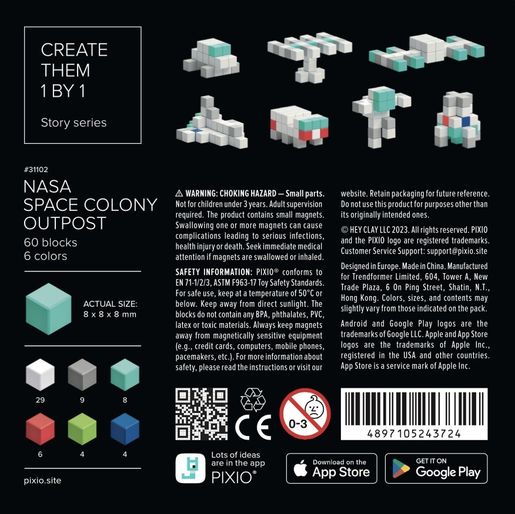PIXIO - Nasa Space Colony Outpost