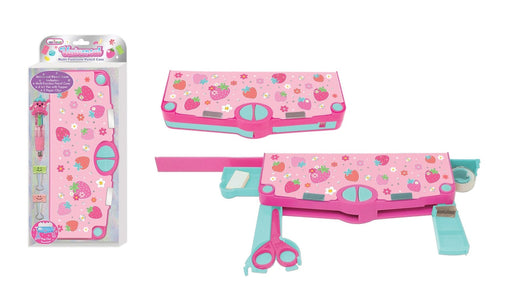 Multi-Function Pencil  Case - Strawberry