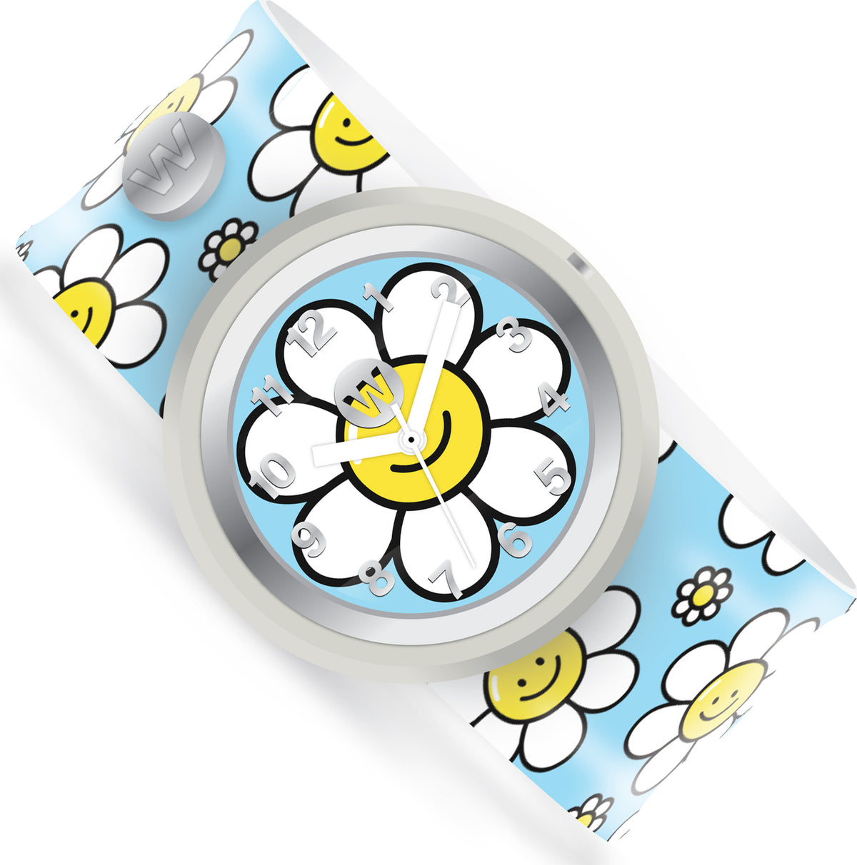 Watchitude Slap  Watch - Happy Flowers