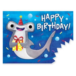 Googly Eyes Shark Card