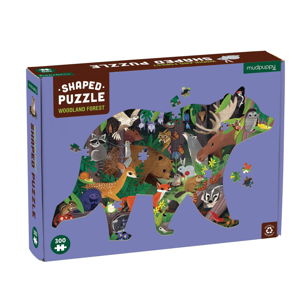 Shaped Scene Woodland Forest 300 pc