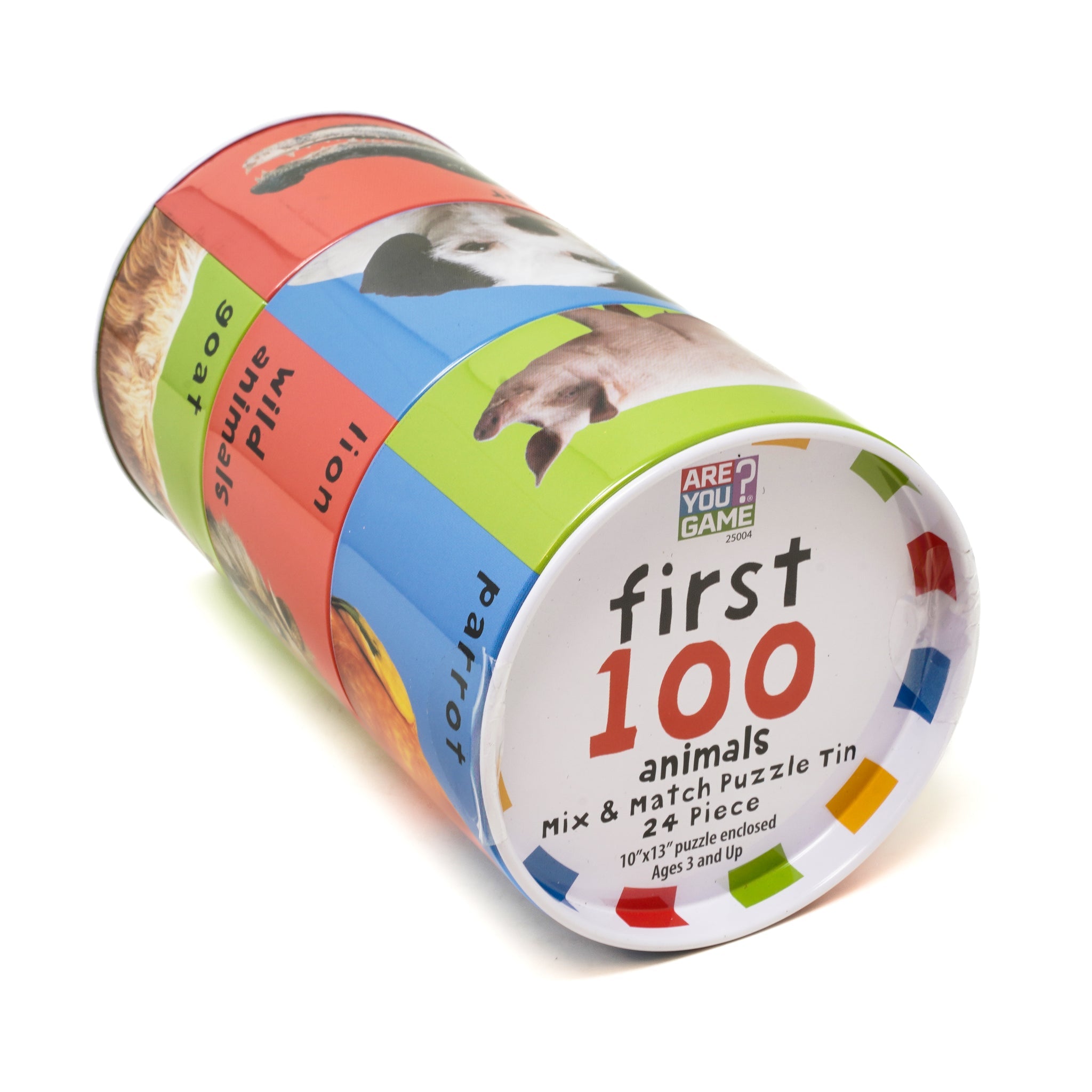Mix & Match Tin w/Puzzle Asst