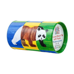 I Love Bears - World of Eric Carle Mix & Match Tin w/Puzzle