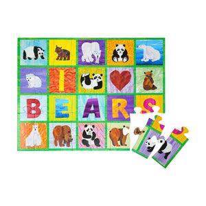 I Love Bears - World of Eric Carle Mix & Match Tin w/Puzzle
