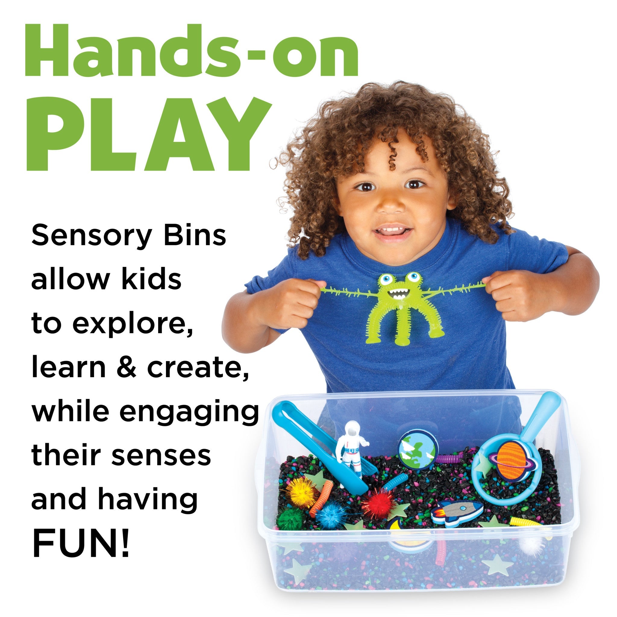 Sensory Bin Outer Space