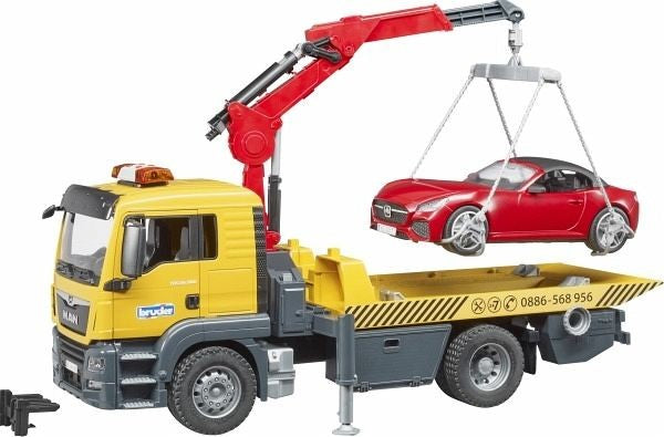 Bruder 3750 MAN TGS Tow Truck Roadster