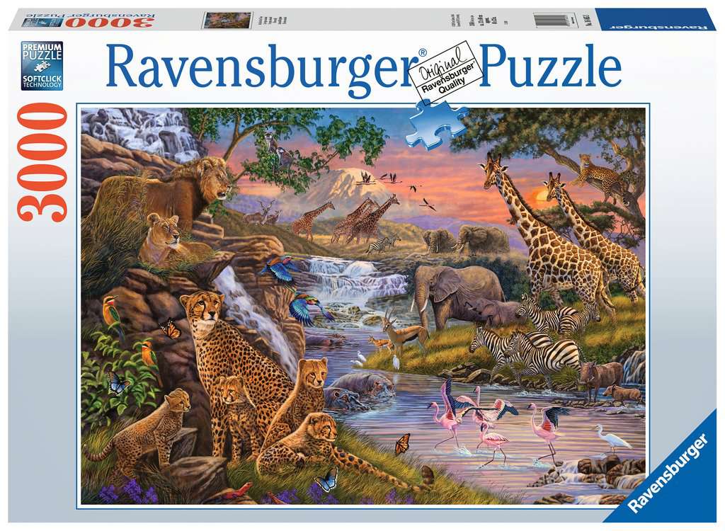 Animal Kingdom 3000 Piece Jigsaw Puzzle