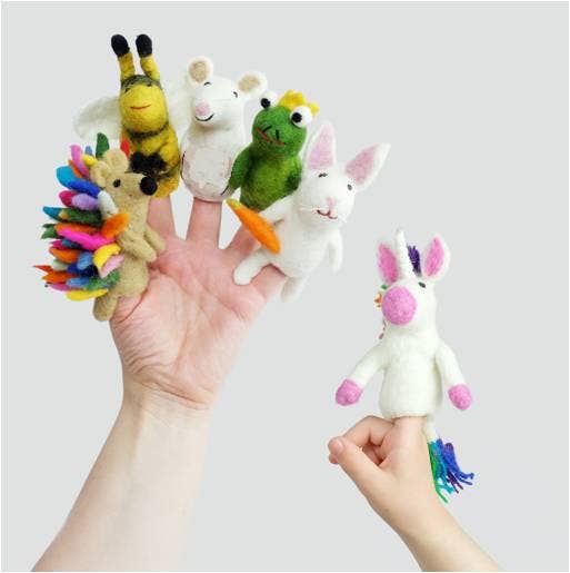 Felt Finger Puppets - Assorted