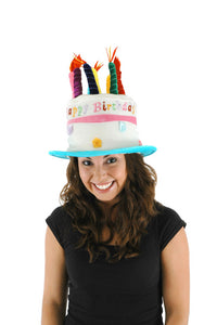 Birthday Cake Plush Hat