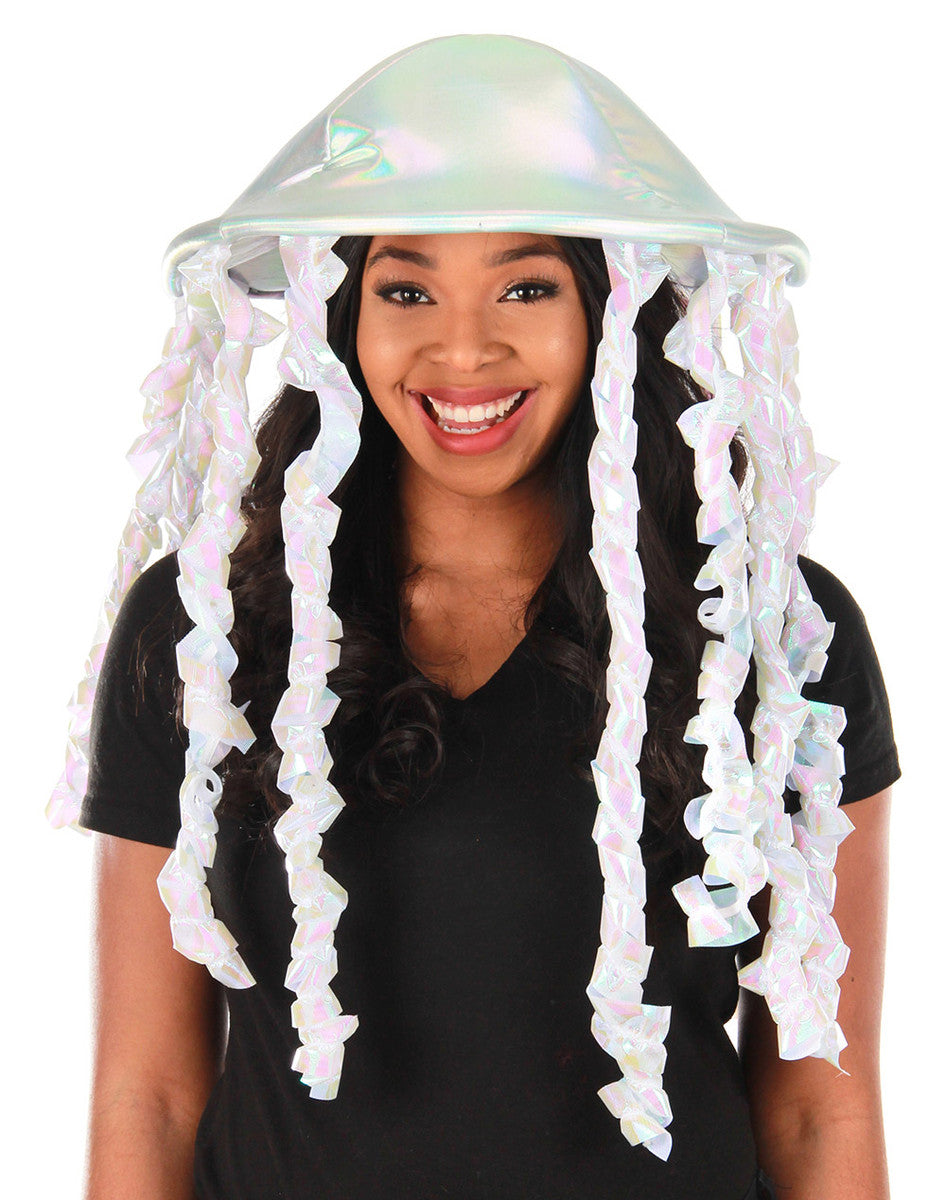 Holographic Jellyfish Hat