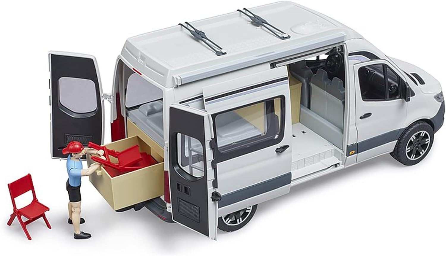 Bruder 02672 MB Sprinter Camper with Driver