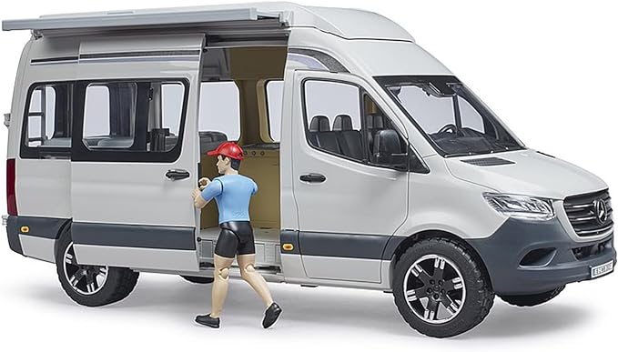 Bruder 02672 MB Sprinter Camper with Driver