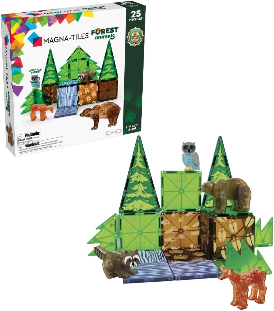 Magna Tiles Forest Animals