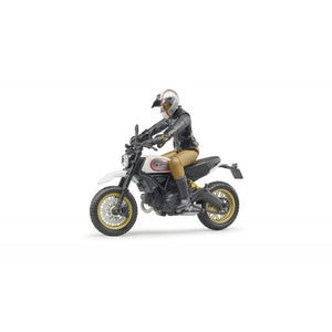 Bruder 62731 Scrambler Ducati Desert Sled with Driver