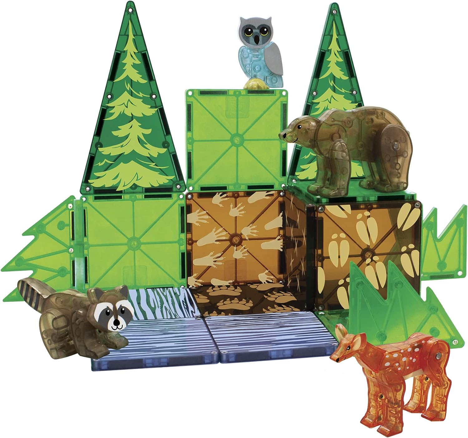 Magna Tiles Forest Animals