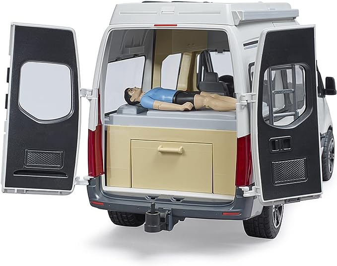 Bruder 02672 MB Sprinter Camper with Driver