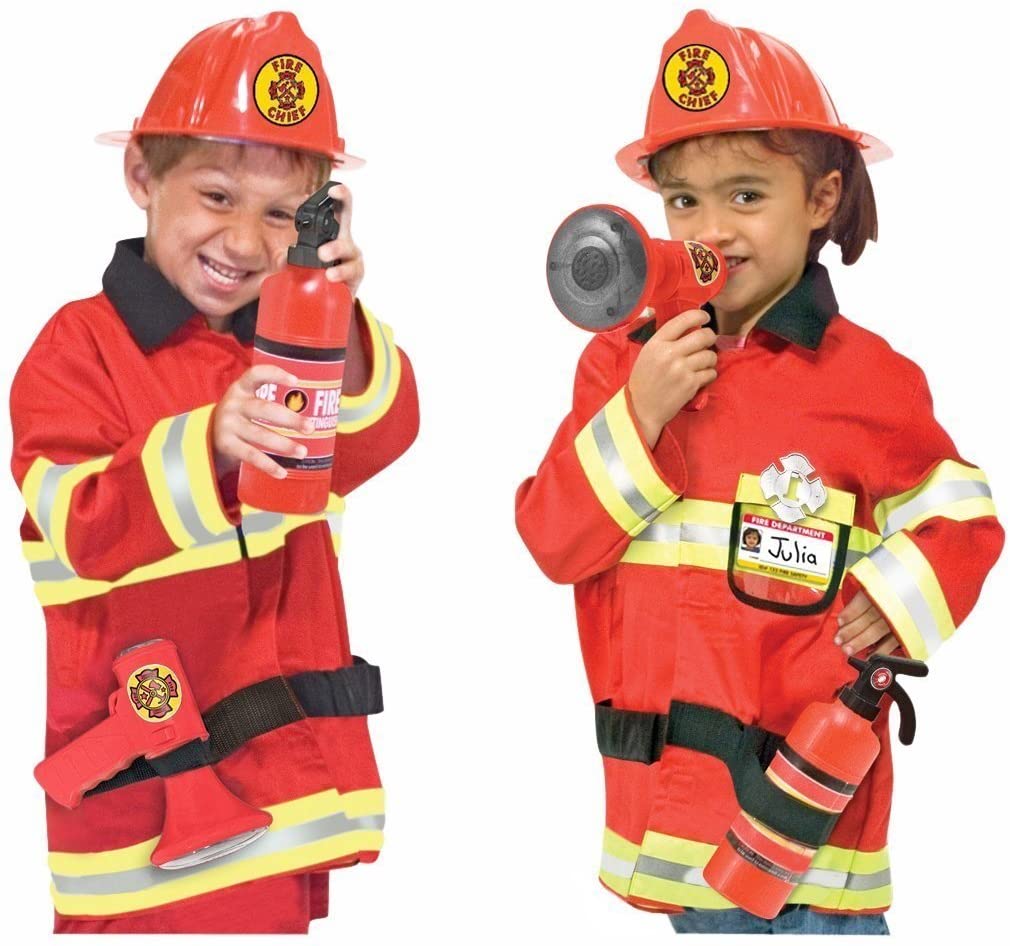 Fire Chief Costume Role Play